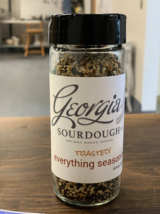 Georgia Sourdough Co. Vegan Friendly Everything Bagel Seasoning (2 Glass... - £11.90 GBP