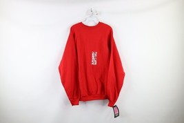 NOS Vtg 90s Streetwear Womens XL Blank Heavyweight Crewneck Sweatshirt R... - $44.50