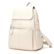 Zency Fashion Soft Genuine Leather Large Women Backpack High Quality A+ Ladies D - £86.03 GBP