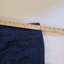 Westbound Regular Women Blue High Rise Denim Straight Leg Jeans Measured Size 17 image 7