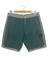 Vissla Board Shorts Mens 33 Green Swim Trunks Surf Beach Floral Vacation... - €21,22 EUR