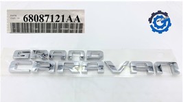 68087121AA New Mopar Chrome Liftgate Nameplate for 2011-2020 Dodge Grand Caravan - £26.44 GBP
