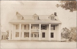 RPPC Large Home in the Neoclassical Style Real Photo c1910 Postcard X8 - £12.63 GBP