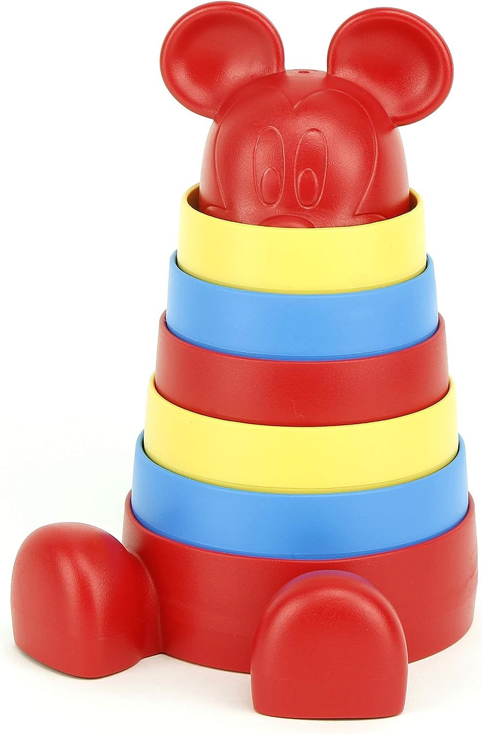 Primary image for Mickey Mouse Stacker, Red, From Green Toys Exclusively For Disney Baby.