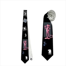 Necktie Pink Panther Animation Halloween Cosplay - £19.81 GBP