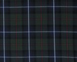 Cotton House of Wales Plaid Night Fabric Print by Yard D154.01 - $10.95