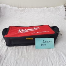 Milwaukee M12 Fuel Contractor Tool Bag Rectangle Zipper LOT 653 - £11.73 GBP