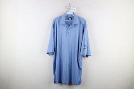 FootJoy Mens Size Large Striped Stretch Short Sleeve Collared Golf Polo ... - $29.65