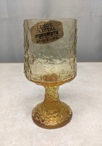 Vintage Impromptu By Lenox Wine Glass, Yellow NEW 5 5/8&quot; - £23.73 GBP