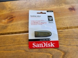 SanDisk 128GB Ultra USB 3.0 Flash Drive, Black - SDCZ48-128G-U46 - £15.50 GBP