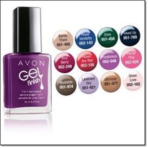 Avon Gel Finish 7 in 1 Nail Enamel Purpleicious Violet Nail Polish New i... - $18.00