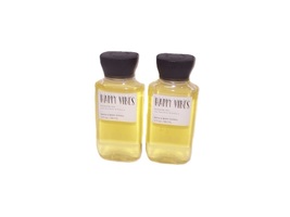 Bath and Body Works Happy Vibes Travel Size Shower Gel 3 oz - Lot of 2 - £9.96 GBP