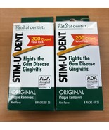 2 PACK STIM-U-DENT The Natural Dentist Plaque Removers MINT ~ 200 ct each - $271.07 MXN