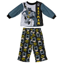 Batman Hero Pose and All Over Heads and Symbols Infant Pajama Set Multi-... - $26.98