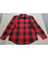 Smith&#39;s Workwear Shirt Mens Large Multi Flannel Long Sleeve Collared But... - $341.76 MXN