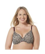 Maidenform Women&#39;s 2 Pack Full Support T Shirt Bras 38DD Zebra &amp; Purple ... - $33.13 CAD
