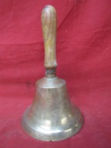 Vintage Brass Sunday School Bell - £23.29 GBP