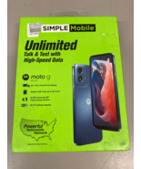Simple Mobile Moto G Play 4G 2024, 64GB, Blue - Prepaid Smartphone - NEW... - €51,64 EUR