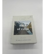 Luckies Club LDN Deck of Calm Cards 52 Ways to Achieve Zen Positive affi... - €6,84 EUR