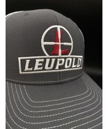 Leupold Reticle Embroidered Trucker Hat Gray &amp; White  Mesh Back Snapback - €15,04 EUR