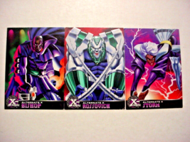 1995 Fleer Ultra X-Men-3 inserts-VG/EX - £3.86 GBP