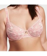 The Fabulous By Victoria’s Secret Full Cup Lace Bra Purest Pink Lace 42G... - $47.86 CAD