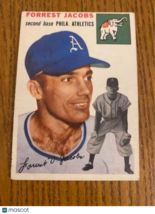 1954 Topps Forrest Jacobs #129 - $25.00