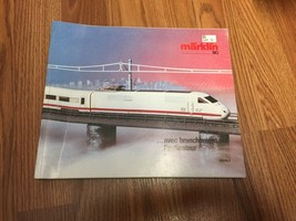 Vintage Marklin HO Train Railroad 1985 / 1986 Catalog - £14.82 GBP