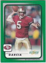 G) 2001 Score Football Trading Card Jeff Garcia #176 - $1.48