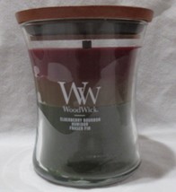 Yankee WoodWick Hourglass Candle Jar 9.7 oz HEARTHSIDE TRILOGY crackles ... - $29.91