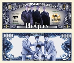 The Beatles 1 Million Dollar Bill 25 Pack Collectible Novelty Funny Money - £11.15 GBP