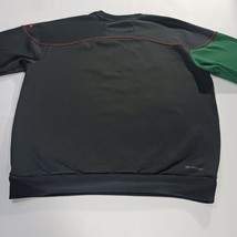 Addidas University Miami Hurricanes Men's Black & Green Pullover Sweater Size M image 13