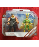 Disney Marvel Toybox Thor &amp; Loki 6&quot; Action Figures Set #33 New Sealed Pa... - £25.17 GBP