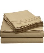 Royal Bliss Twin XL Fitted Sheet 1 Pc Egyptian Cotton Bamboo Quality Wri... - £31.06 GBP