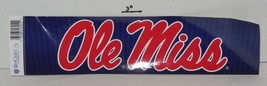 University of Mississippi Ole Miss Rebels bumper Sticker WinCraft - £11.53 GBP