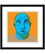 Pop Art Joe Rogan X Andy Warhol Signed, Numbered Print 12&quot;x12&quot; #435 by A... - £45.20 GBP