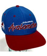 Colorado Avalanche Zephyr Hat Cap Snapback - 3D Script Logo - NHL Hockey... - €39,08 EUR