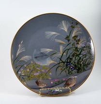 Franklin Mint Collector's Plate Quail Birds 1979 September Naoka Nobata Japan - $29.99