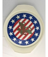 Rubbermaid Party Tray Serving Plate Patriotic Eagle 13 White Stars Blue ... - £16.49 GBP