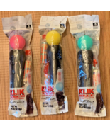 Vtg. Play Station KLIK Candy Dispensers (Set of 3)  [e-10] - $183.98 MXN