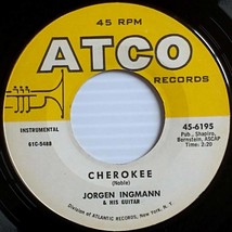 Jorgen Ingmann - Anna / Cherokee [7&quot; 45 rpm Single] - $1.13