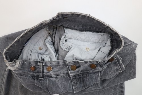 Vintage 80s 90s Streetwear Womens 28 Thrashed Pleated High Waist Denim Jeans Item image 11