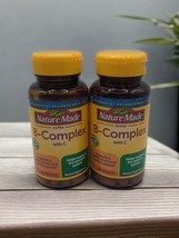 Nature Made Super B Complex with Vitamin C Exp 7/24 &amp; 12/24 - £11.22 GBP