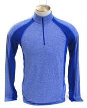 Under Armour Blue Pattern UA Threadborne  Swyft 1/4 Zip Running Shirt Men&#39;s NWT - £55.77 GBP