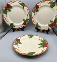 Plates Franciscan Apple Chips Crafting Mosaic 2 Dinner 1 Luncheon 5.12 lbs - £18.22 GBP