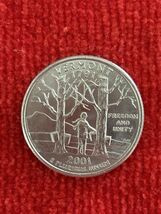 2001 Vermont State Quarter Excellent - $1.33