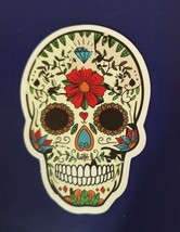 Sugar Skull Dia de Los MuetrosSticker - £3.55 GBP