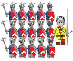 Wars of the Roses House of Lancaster Army Set B x16 Minifigure Lot - £22.26 GBP