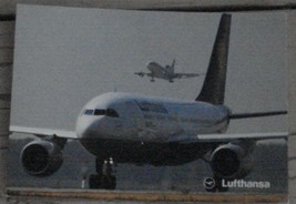 Vintage Lufthansa Airbus Color Photo Postcard, Very Good Condition - £1.47 GBP