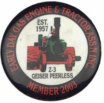 Geiser Peerless Z-3 Pin Button Pinback Vintage 2003 Early Day Gas Engine... - £7.86 GBP